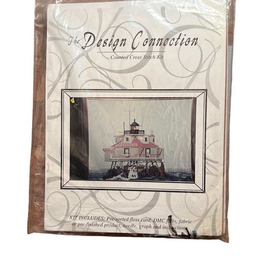 The Design Connection K7-356 “Thomas Point” Counted Cross Stitch Kit New